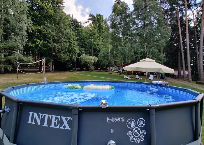 Kamp alanı Osrodek Lesny Rajsko W Zapuscie *