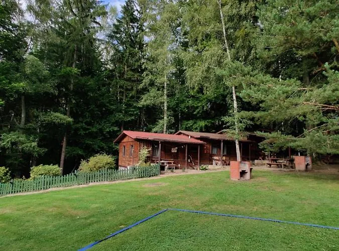 Kamp alanı Osrodek Lesny Rajsko W Zapuscie Zapusta